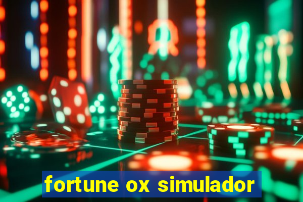 fortune ox simulador